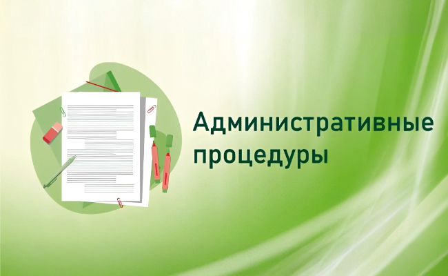 Административные процедуры
